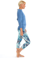 Low Tie Back 3/4 Sleeve Top