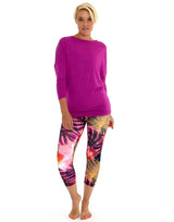 Low Tie Back 3/4 Sleeve Top