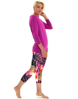 Low Tie Back 3/4 Sleeve Top