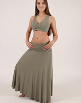Khaki-Maxi-Skirt-AC054
