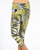 Golden-Leaves-Second-Skin-Leggings-3/4-Length-PT426