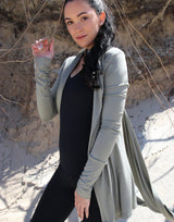 Khaki-Collar-Jacket-with-Tie-Waist-TL095