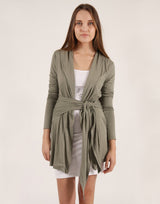 Khaki-Collar-Jacket-with-Tie-Waist-TL095