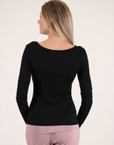 Black-Simple-Long-Sleeve-Top-TL318