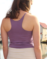 Racer Back Vest with Built in Bra