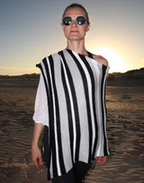 Stripe-Bamboo-Poncho-AC040