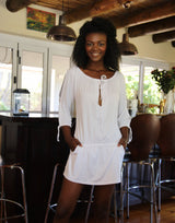 White-Dress-Top-With-Split-Sleeves-AC068