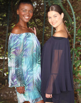 Tropical-Leaf-Off-the-Shoulder-Dress-AC358