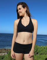 Black-Hot-Pant-Shorts-(Cotton-Rich)-PS015