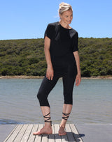 Black-3/4-Leggings-with-Thin-Ties-PT256