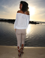 Mocca-3/4-Leggings-with-Thin-Ties-PT256