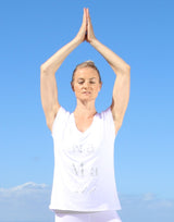 White-Namaste-Tee-TS167