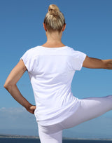 White-Namaste-Tee-TS167