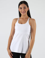 White-Loose-X-Back-Support-Vest-(Cotton-Rich)-TS456