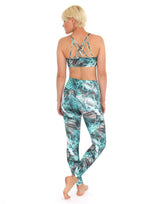 Green-Snake-Skin-Shaped-Bodysculpt-Leggings-PL353