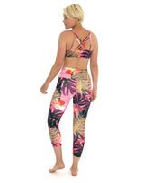 Floral-Bodysculpt-7/8-Length-Legging-PT358