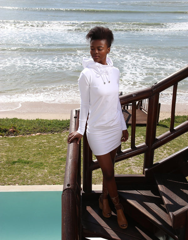 White-Long-Sleeve-Hooded-Dress-AC153