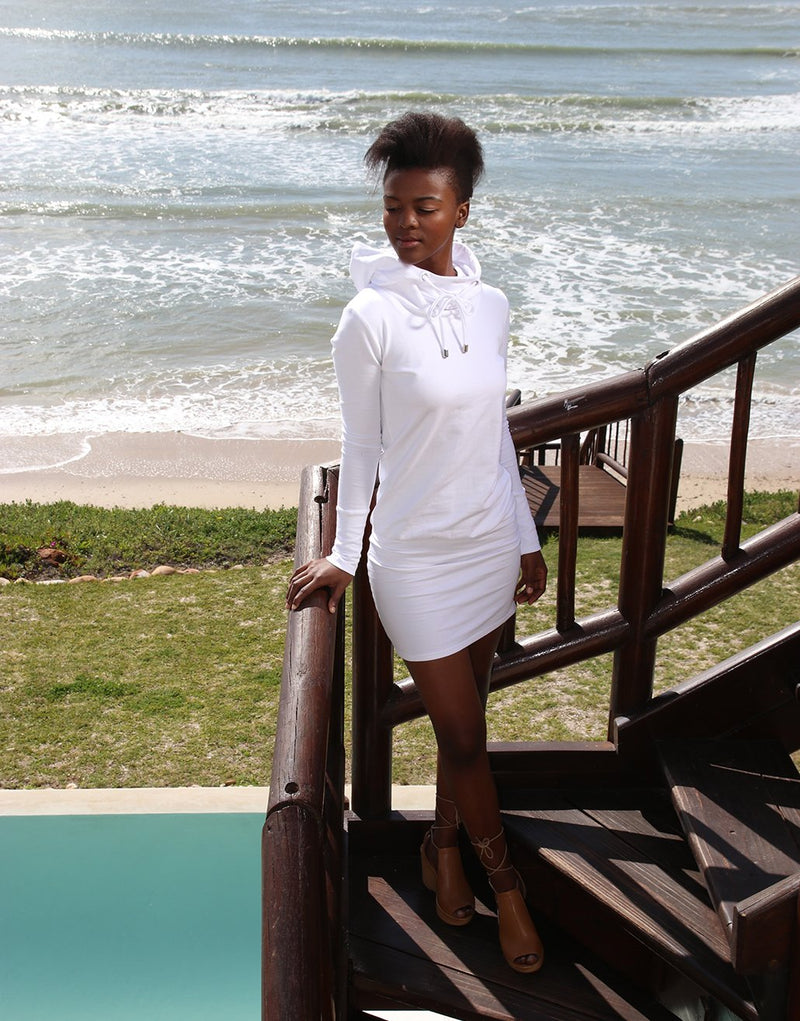 White-Long-Sleeve-Hooded-Dress-AC153
