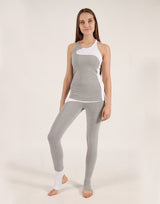 Grey-/-White-Colour-Block-Leggings-with-Open-Heel-PL133