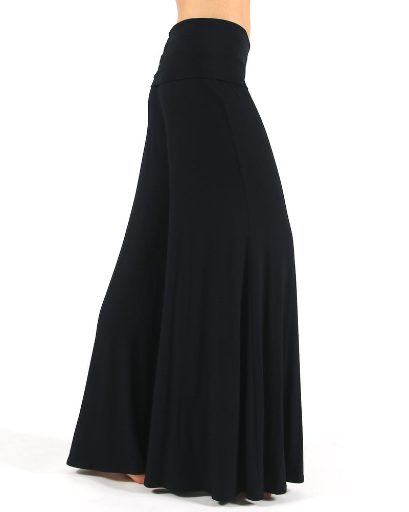 Black-Viscose-Palazzo-Pants-Longer-Length-PL060