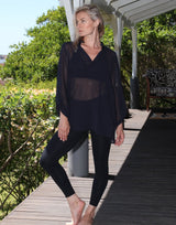 Black-Second-Skin-Leggings-Longer-Length-PL426