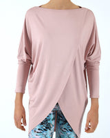 Rose-Long-Sleeve-Cross-Over-Front-Top-TL114