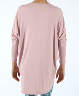 Rose-Long-Sleeve-Cross-Over-Front-Top-TL114