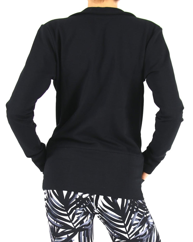 Black-Lightweight-Zip-Yoga-Jacket-TL136