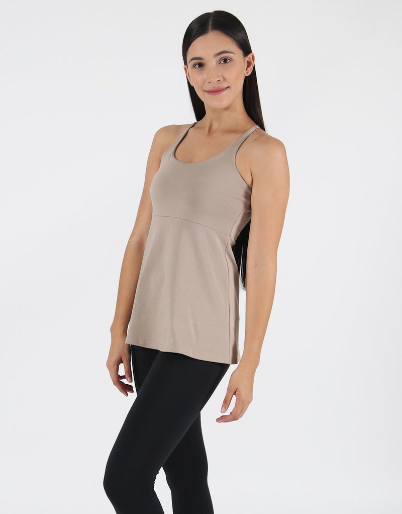 Mocca-Loose-X-Back-Support-Vest-(Cotton-Rich)-TS456