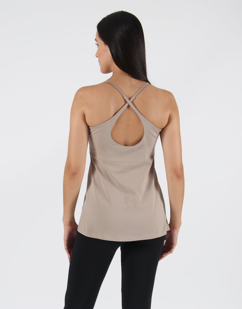 Mocca-Loose-X-Back-Support-Vest-(Cotton-Rich)-TS456