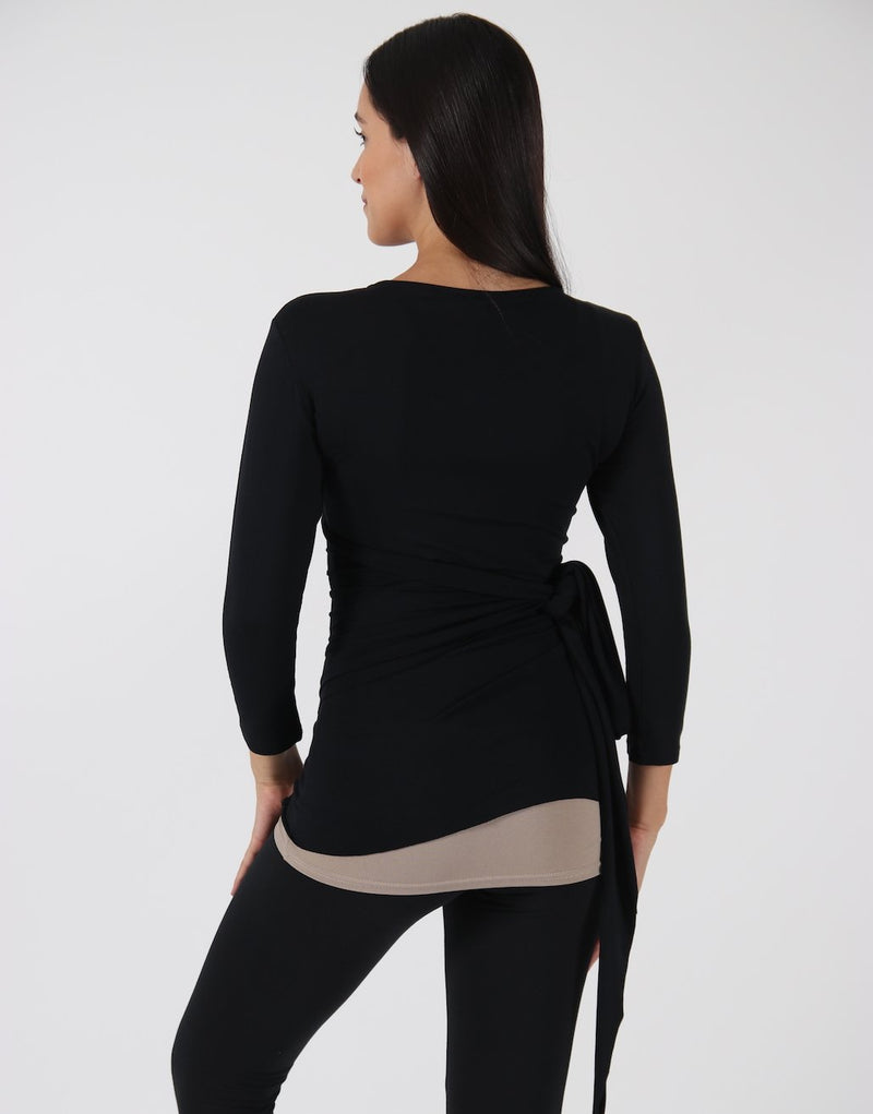 Black-Ballerina-Wrap-Top-TT002